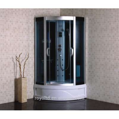 Modern Portable steam massage shower room with tempered glass&Sauna device