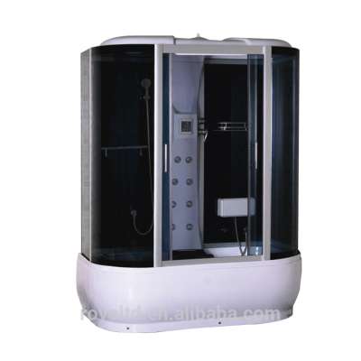 Hangzhou Royo Elegant steam cabin rooms, portable bathtub for adults, handle shower, top shower Y625